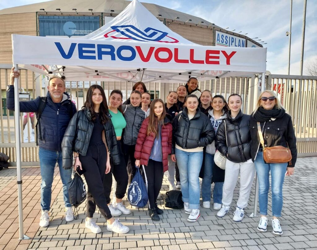Servizio campo Arena di Monza – Verovolley Milano  – Cuneo Granda Volley